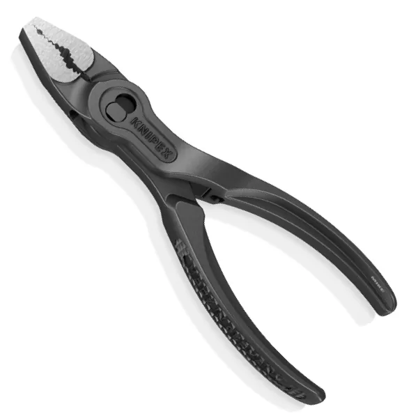 Kìm tháo ốc mòn KNIPEX 82 00 100 đen mini TwinGrip XS