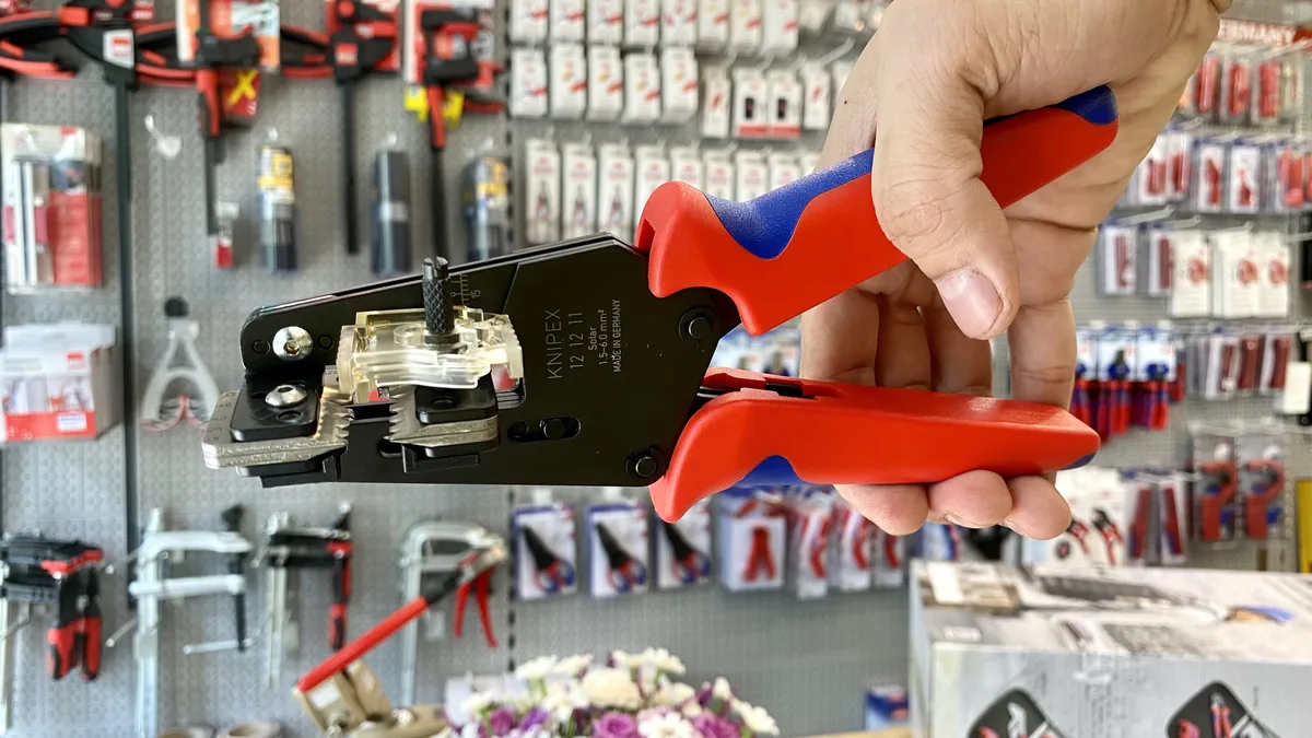 kim tuot day dien mat troi KNIPEX 12 12 11 7