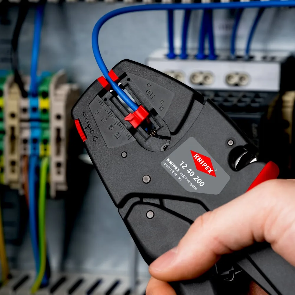 Kìm tuốt dây tự động Knipex 12 40 200 – từ 0,03 đến 10 mm² thumbnail 8