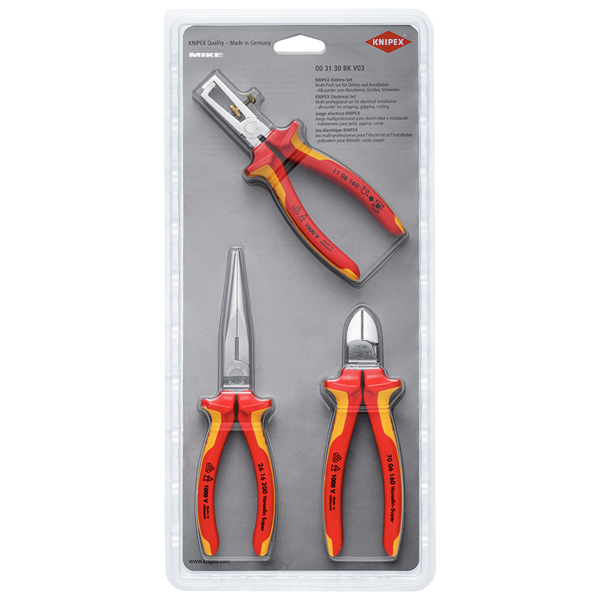 KNIPEX 00 31 30 BK V03 Electrical Set