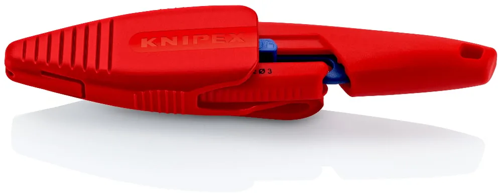 KNIPEX 78 61 150 V01 Slim Knips in tool holster Comfortable to transport and reaches into deep, confined spaces 158 mm black atramentized shock-resistant plastic body burnished thumbnail 2