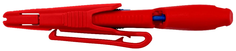 KNIPEX 78 61 150 V01 Slim Knips in tool holster Comfortable to transport and reaches into deep, confined spaces 158 mm black atramentized shock-resistant plastic body burnished thumbnail 3