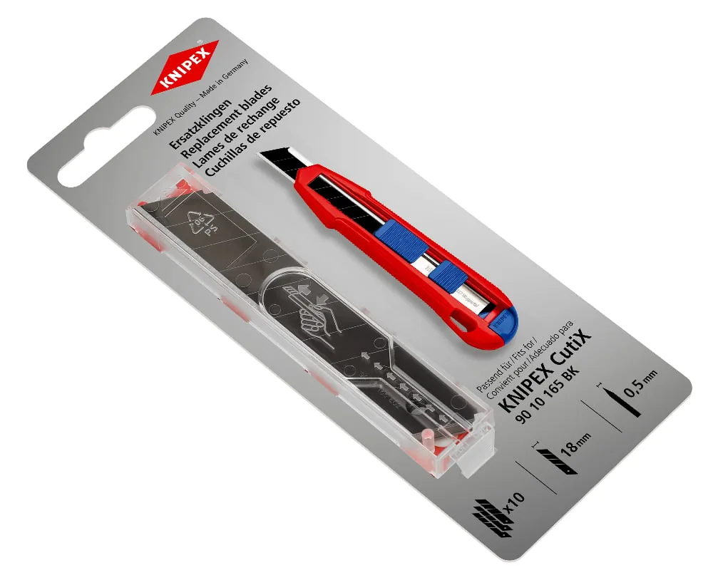 KNIPEX 90 10 165 E02 Spare blade for 90 10 165 BK (10x) thumbnail 4