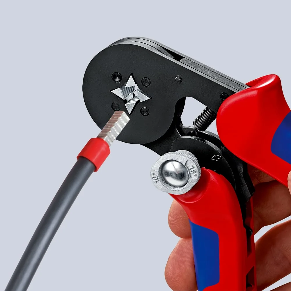Kìm bấm cos Knipex 97 53 04 – Bấm cos vuông từ 0,08 - 16 mm² thumbnail 5