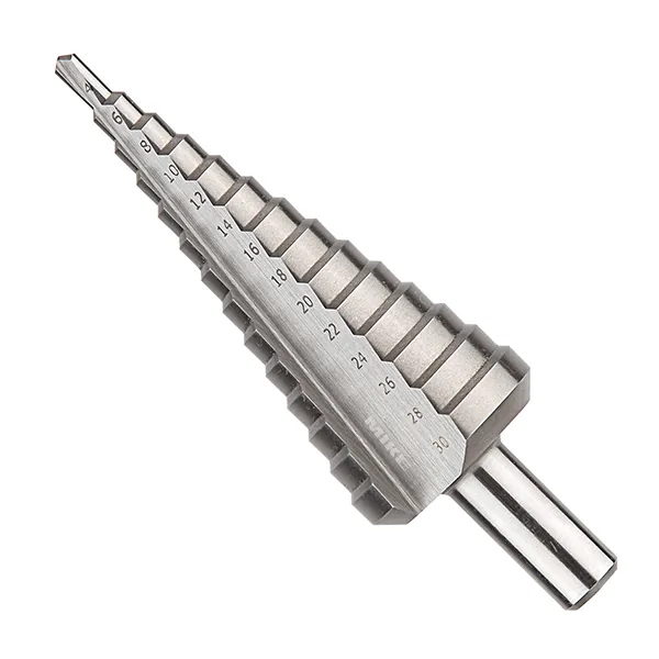 Mũi khoan bước size Ø4-30mm DIAGER 512B, góc mũi 118°, vật liệu bằng thép gió