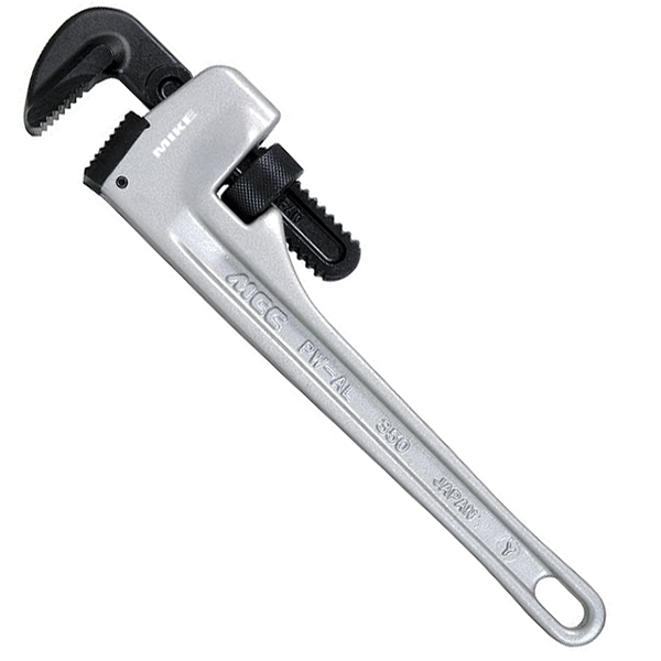 Mỏ lết răng cán nhôm MCC PW-AL size 10-36 inch, made in Japan