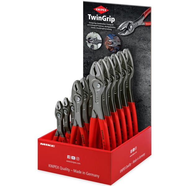Giá trưng bày quầy Knipex 00 18 01 V53 LE cho kìm TwinGrip thumbnail 2