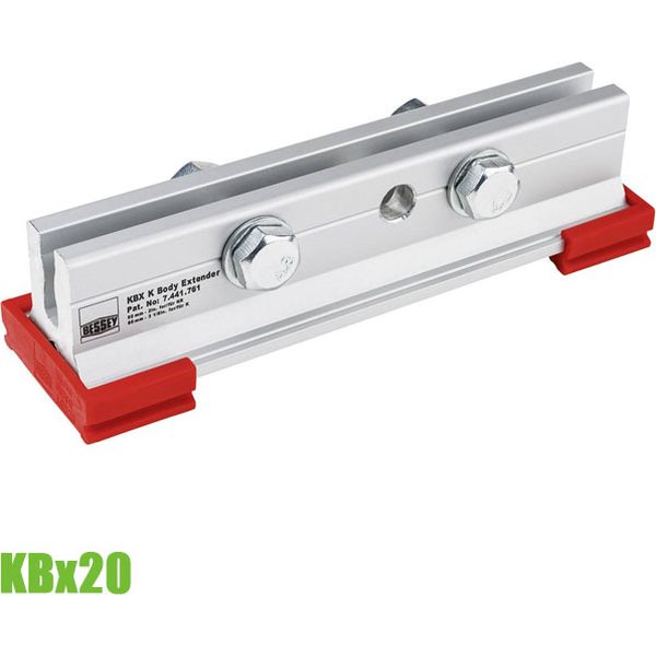Thanh kẹp nối dài KBX20 cho cảo BESSEY KRE/KREV, KR/KRV