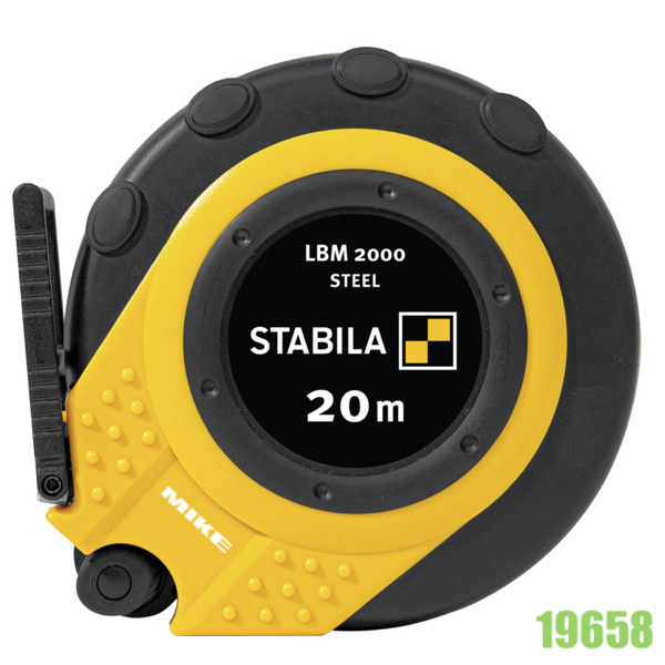 Thước cuộn 20m STABILA 19658, sợi thép LBM2000, vỏ nhựa bọc cao su