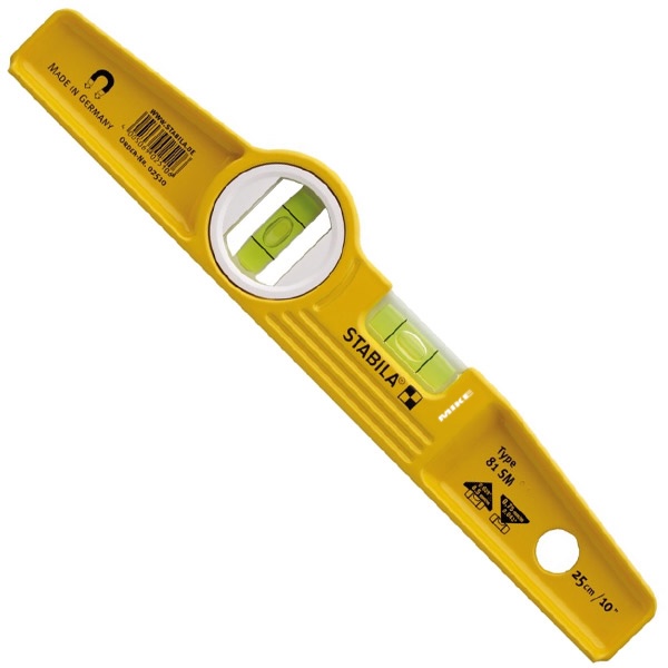 Thước thủy STABILA 81SM Torpedo, nhôm đúc nguyên khối