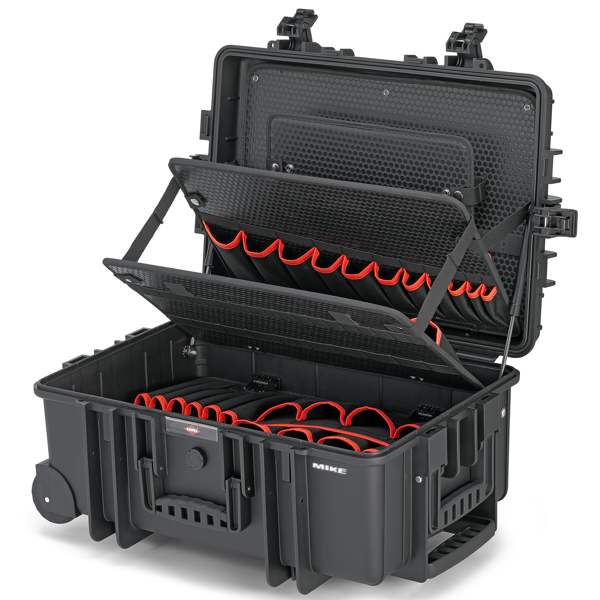 Vali đồ nghề Robust45 Move, chống bụi, nước. Knipex 00 21 37 LE