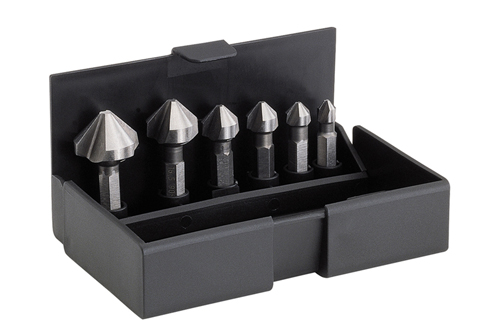 Bộ mũi doa vát mép 90° (bộ 6 chiếc) 6.3 – 20.5 mm