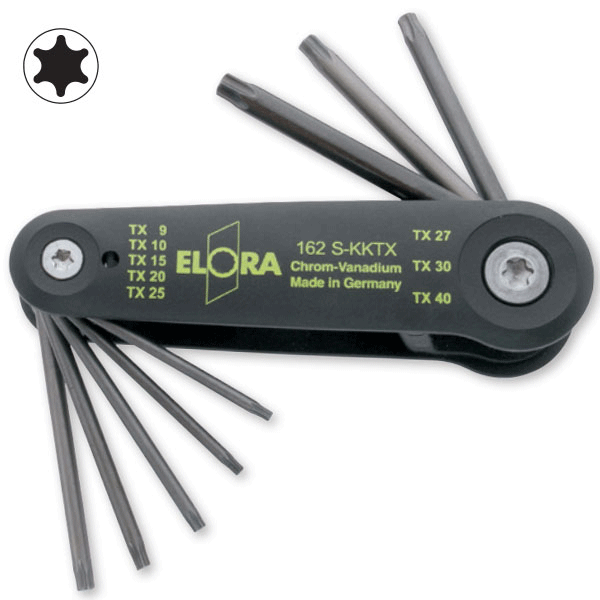 Bộ lục giác sao ELORA 162S-KKTX, 8 cây từ TX9 đến TX40