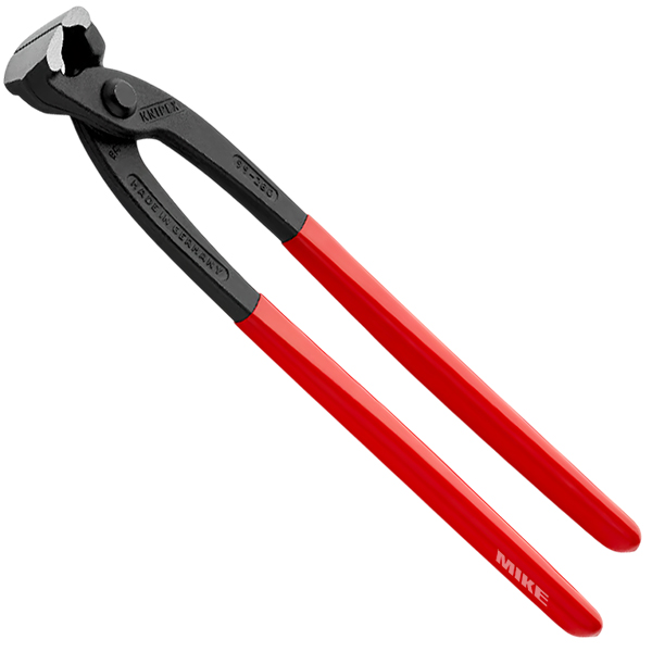 KNIPEX 99 01 280 SB Concreters' Nipper (Fixers' Nipper) 280 mm black atramentized with plastic coating polished
