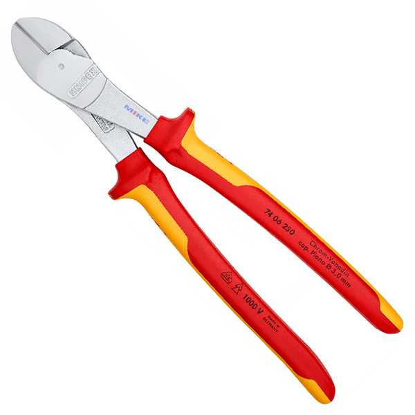 Kìm cắt cạnh dòng Knipex 74 – Cường lực tối ưu cho cắt liên tục