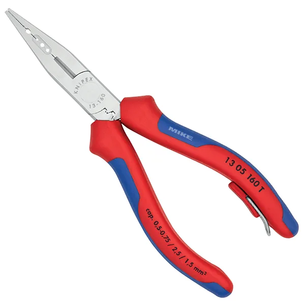 KNIPEX 13 02 160 Electricians' Pliers 160 mm black atramentized with comfort handles polished thumbnail 5