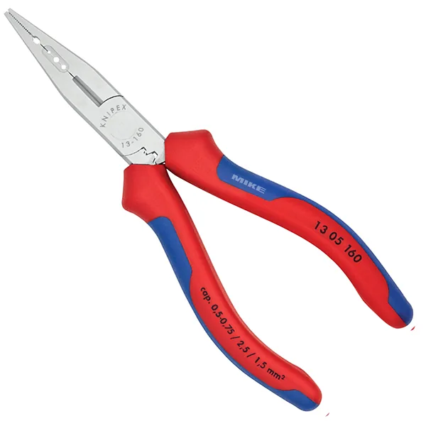 KNIPEX 13 02 160 Electricians' Pliers 160 mm black atramentized with comfort handles polished thumbnail 4