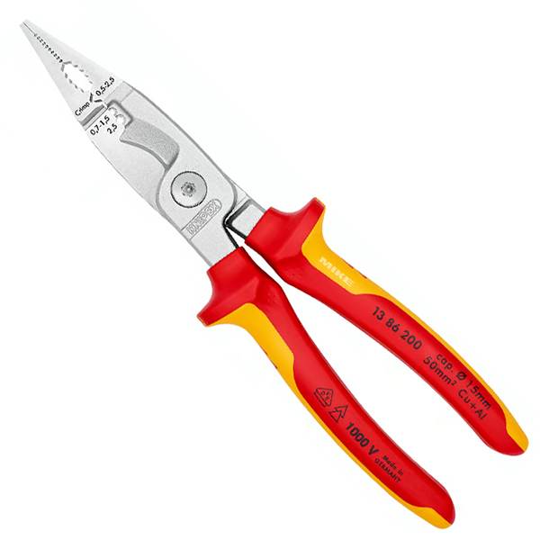 Kìm điện đa năng Knipex 13, 6 chức năng cho thợ điện, Germany thumbnail 6