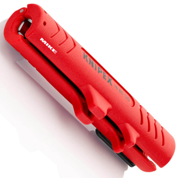 Dao rọc vỏ cáp Knipex 16 80 125 SB – Dụng cụ rọc cáp Ø8–13 mm