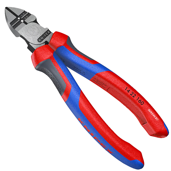 Kìm cắt cạnh. Knipex 14 – tuốt vỏ cách điện, cắt dài, heavy duty thumbnail 2