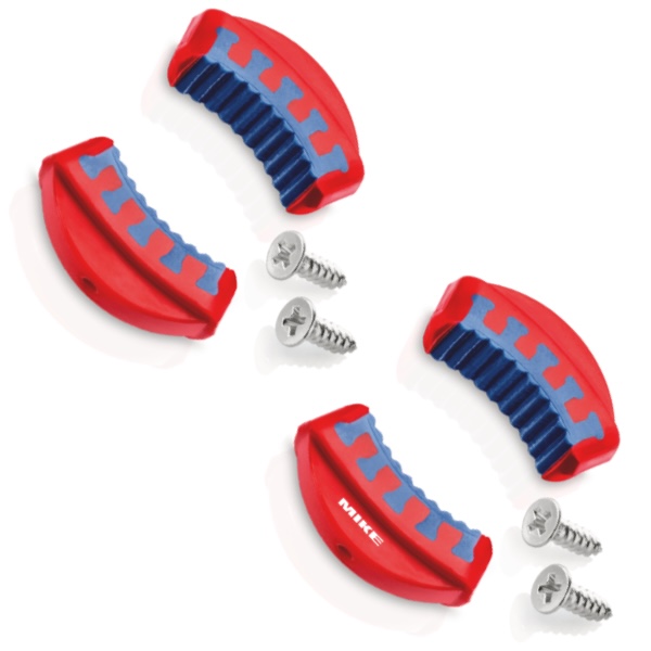 KNIPEX 81 19 250 V02 2 pairs of two-component plastic inserts for 81 11 250 / 81 13 250