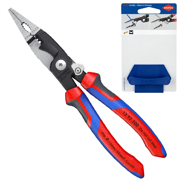 Kìm điện đa năng Knipex 13, 6 chức năng cho thợ điện, Germany thumbnail 2