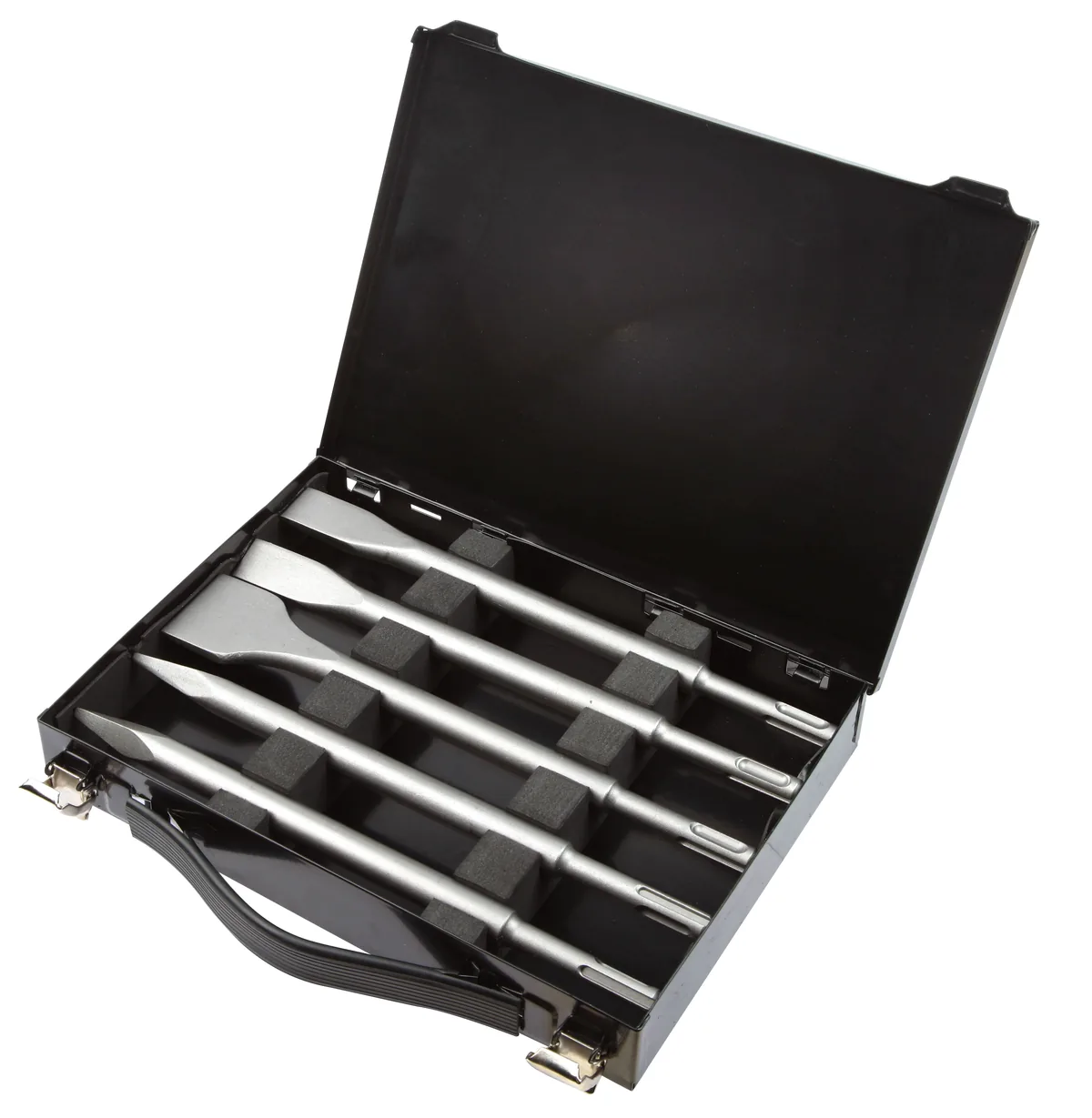 Bộ mũi đục 5 chi tiết SDS-Plus DIAGER 111C, 2 mũi đục nhọn, 3 mũi đục dẹt